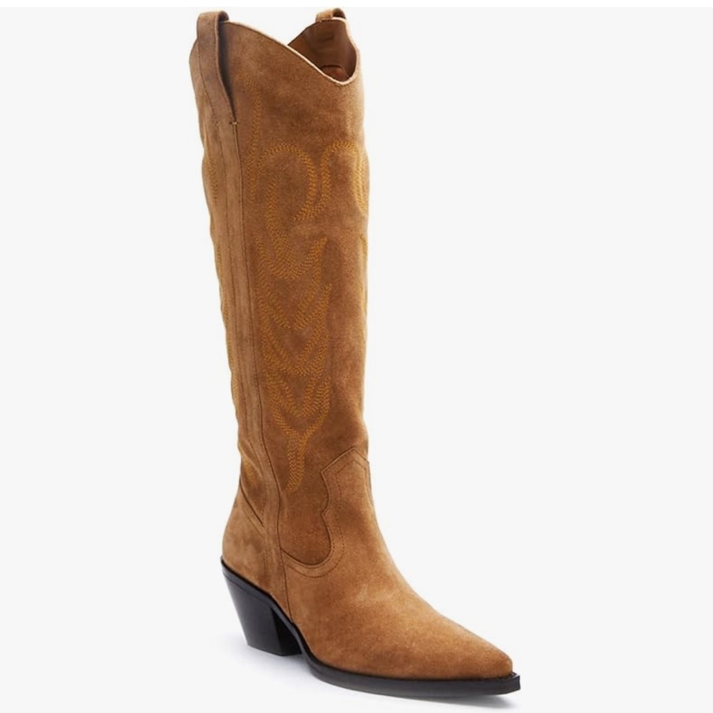 Matisse Agency Suede Cowboy Boot